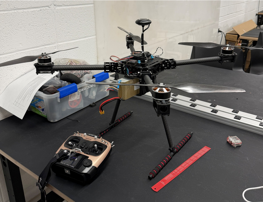Pressure-Washing Drone — project photograph or visualization